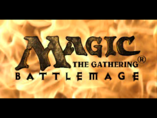 Magic The Gathering Battlemage title screen for Playstation